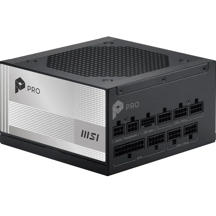 MSI PRO A850PL PCIE5 850W 80 PLUS Platinum Modular ATX 3.1 Ready