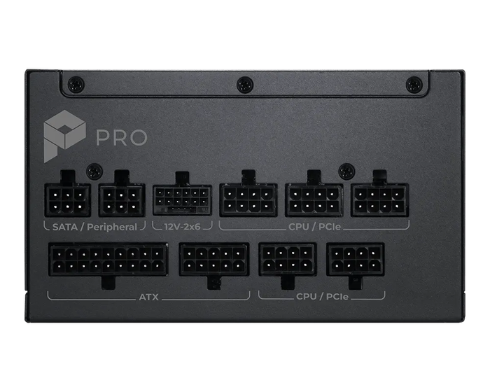 MSI PRO A850PL PCIE5 306-7ZPLY11-HD8 Fuente Alimentación 850W 80 PLUS Platinum Modular 120mm Active PFC PCIe 5.1 16 pines