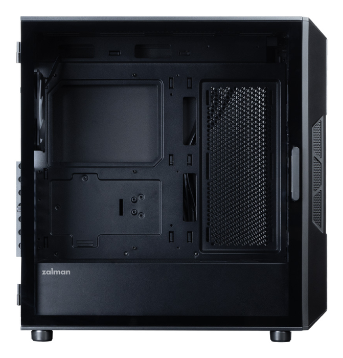 Zalman i3 NEO ARGB V2 BLACK Midi Tower Negro para PC con Vidrio Templado y 3 Ventiladores Frontales de 120mm