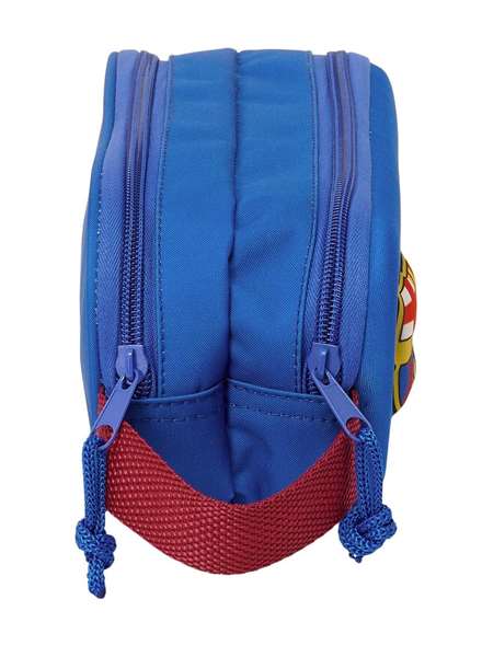 Safta Portatodo Doble 3D F.C. Barcelona 21x8x6 cm