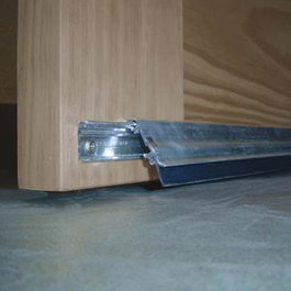 Burcasa Burlete de Aluminio Basculante Int-Ext 93cm Plata