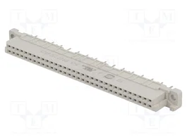HARTING Conector de datos DIN 41612 hembra 32 pines recto THT