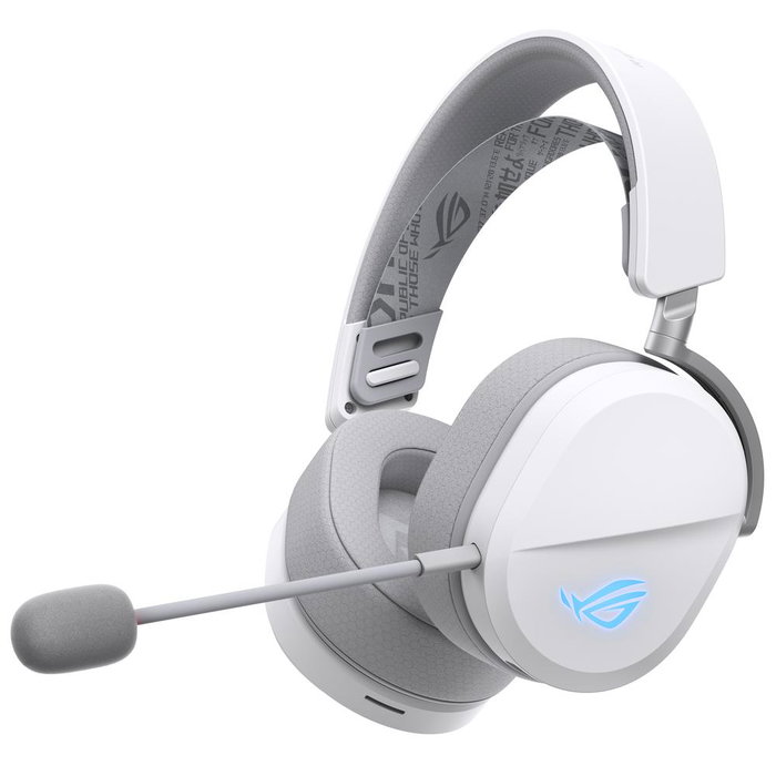 ASUS ROG Pelta - Auriculares Gaming Inalámbricos/Alámbricos, Drivers de Titanio 50mm, Bluetooth, RF 2.4GHz, Micrófono Boom, RGB, Compatible con PC, PS5, Switch (Blanco) ASUS ROG Pelta - Auriculares Gaming Inalámbricos/Alámbricos, Drivers de Titanio 50mm, Bluetooth, RF 2.4GHz, Micrófono Boom, RGB, Compatible con PC, PS5, Switch (Blanco)