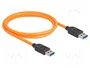 DeLOCK Cable USB Tipo-A a USB Tipo-A 5 Gbps 1 m 87962