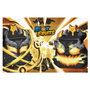 PHATMOJO Set Ember Dragon Blox Fruits 3 minifiguras 4cm 3 cartas coleccionables peluche 10cm poster 28x43cm +6 años