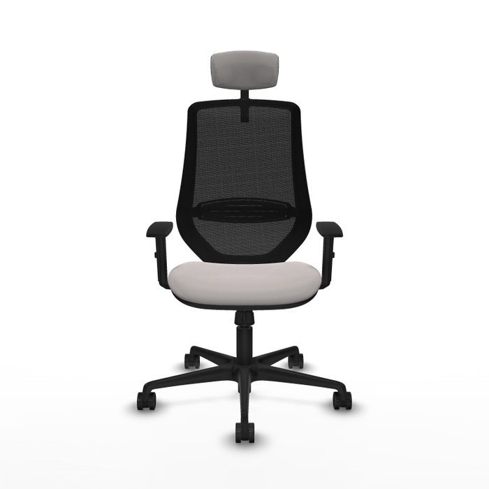 PIQUERAS Y CRESPO Silla de oficina Mardos con mecanismo Sincro Blanco y Negro PIQUERAS Y CRESPO Silla de oficina Mardos con mecanismo Sincro Blanco y Negro