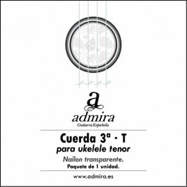 3ª Cuerda Admira para Ukelele Tenor Nailon Ca503Ukt