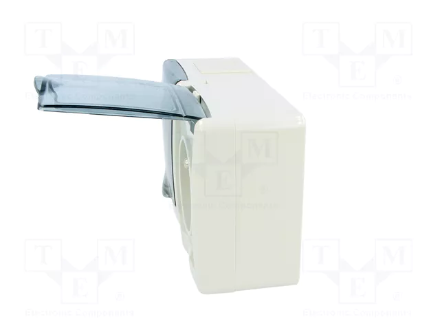 PAWBOL Tomacorriente de alimentación AC 16A 250V Gris