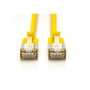 Digitus Patchkabel CAT 6A F/FTP Slim 0,3m Amarillo