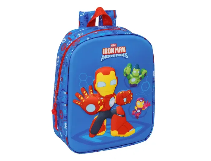 Safta Mochila Guardería 3D Iron Man Marvel