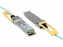 LevelOne AOC-0501 Cable Activo Óptico QSFP28 de 100 Gbps SR4 850 nm - Cable de Fibra Óptica de 1 m - IEEE 802.3bm