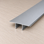 GreenIce Perfil de Aluminio KIMERA-SKAVE Anodizado Plata con Difusor Opal y Tapones 2,02M