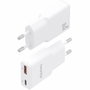 Aisens Cargador GaN 30W Ultra Delgado Blanco USB-C y USB-A