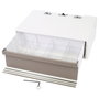 Ergotron CareFit Pro Cajón Simple Alto 98-489 - Gris y Blanco, Compatible con Sistemas CareFit
