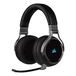 Corsair CA-9011185-EU Virtuoso Carbon - Auriculares Gaming Inalámbricos - Negro
