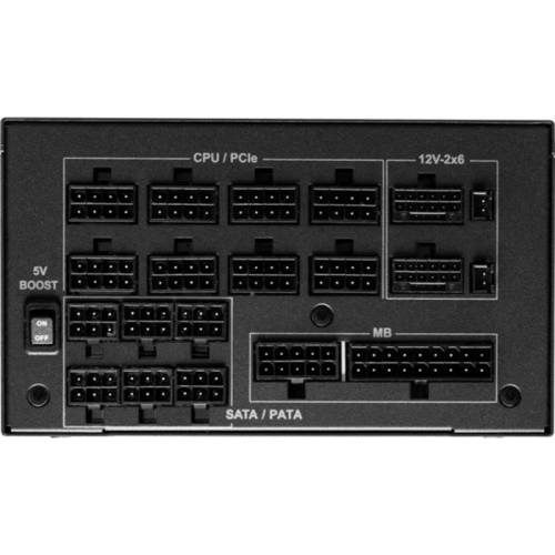 ASRock PG-1600G 90-UXP160-GFEAAB Fuente Alimentación 1600W 80 Plus Gold Modular PCIe 5.1 (12+4pin)x2 ASRock PG-1600G 90-UXP160-GFEAAB Fuente Alimentación 1600W 80 Plus Gold Modular PCIe 5.1 (12+4pin)x2