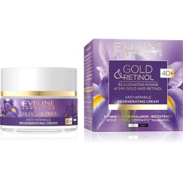 Eveline Gold&Retinol Anti-Wrinkle Crema Regenerativa 40+ 50Ml