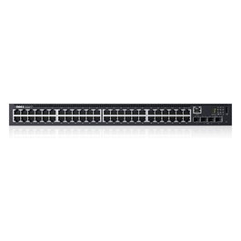 DELL N1548 Switch de Red Gestionado Nivel 3 L3 con 48 Puertos Gigabit Ethernet RJ-45 y 4 Puertos SFP+, Montaje en Rack 1U
