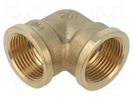 GEBO Codo de 90° Hembra-Hembra G 3/4 pulg. Serie BR