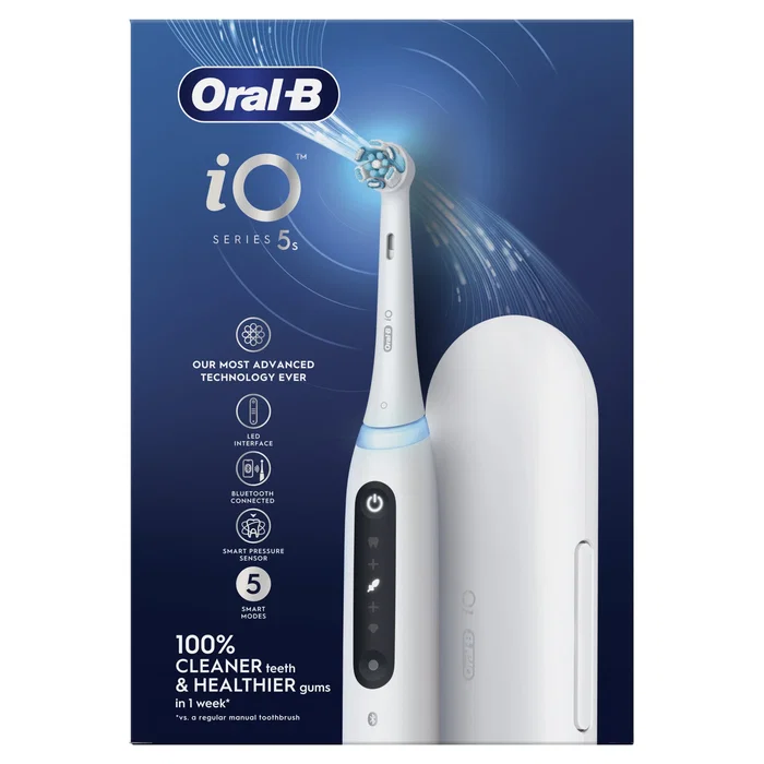 Oral-B iO Serie 5S Cepillo Eléctrico Blanco Oral-B iO Serie 5S Cepillo Eléctrico Blanco