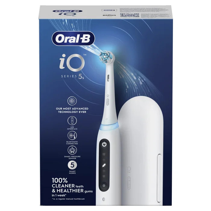 Oral-B iO Serie 5S Cepillo Eléctrico Blanco Oral-B iO Serie 5S Cepillo Eléctrico Blanco
