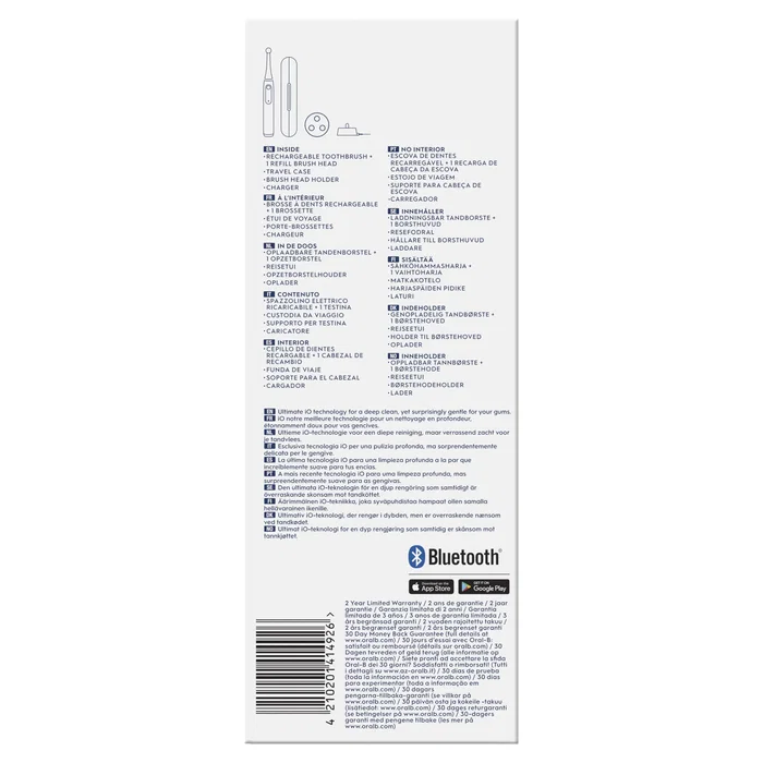 Oral-B iO Serie 5S Cepillo Eléctrico Blanco Oral-B iO Serie 5S Cepillo Eléctrico Blanco