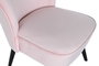 DKD Home Decor Butaca Rosa Palo Negro 70 x 78 x 60 cm