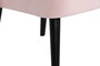 DKD Home Decor Butaca Rosa Palo Negro 70 x 78 x 60 cm