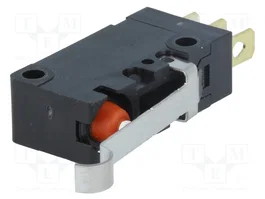 Aratas (Formerly Omron Components) Microconmutador SNAP ACTION D2VW-5L3-1 SPDT ON-(ON) con palanca de roldana