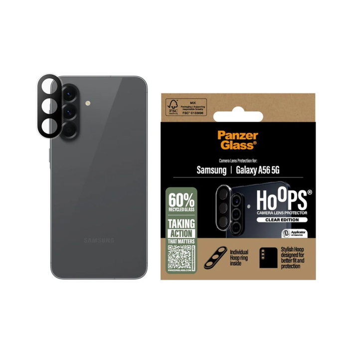 PanzerGlass Hoops Protector de Lente Transparente para Samsung Galaxy A56 5G