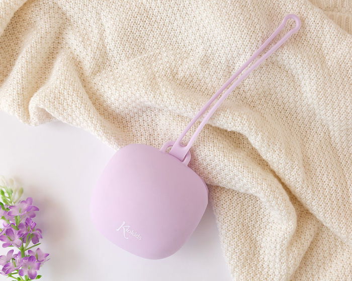 Kiokids Guardachupetes Portachupetes de Silicona Lavanda +0 Meses Kiokids Guardachupetes Portachupetes de Silicona Lavanda +0 Meses