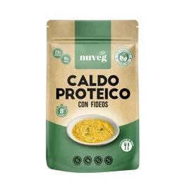 NUVEG CALdo PROTEICO con fideos 80 gr 2 raciones