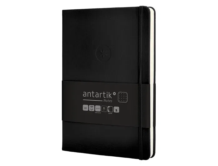 Antartik Notes Cuaderno A5 Tapa Dura Hojas Puntos Negro 100 Hojas 80gr FSC