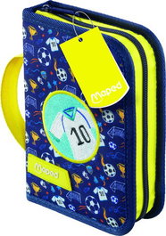 Plumier Cremallera Maped 1 Piso Foot 31 Piezas