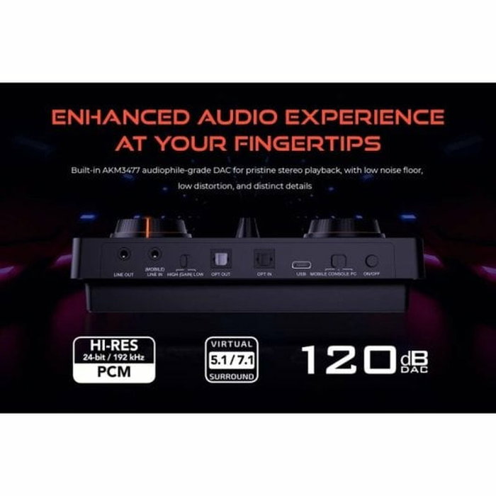 Creative Labs Sound Blaster GC7 7.1 canales USB Creative Labs Sound Blaster GC7 7.1 canales USB