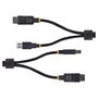 StarTech Cable KVM DisplayPort 1.2 y USB 3.2 Gen 1 de 3,1 m Negro
