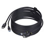 StarTech Cable KVM DisplayPort 1.2 y USB 3.2 Gen 1 de 3,1 m Negro