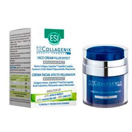 TREPATDIET-ESI Collagenix Crema Efecto Botox 50 Ml con Ácido Hialurónico Niacinamida y Péptidos para Reafirmar la Piel