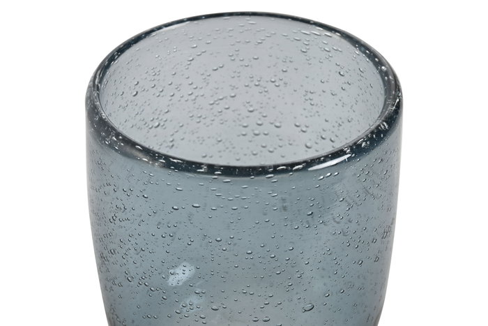 DKD Home Decor Set de 6 Copas de Cristal Azul Burbujas 300ml DKD Home Decor Set de 6 Copas de Cristal Azul Burbujas 300ml