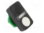 SCHNEIDER ELECTRIC Interruptor Doble Harmony XB5 22mm Blanco/Negro