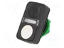 SCHNEIDER ELECTRIC Interruptor Doble Harmony XB5 22mm Blanco/Negro