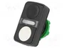 SCHNEIDER ELECTRIC Interruptor Doble Harmony XB5 22mm Blanco/Negro
