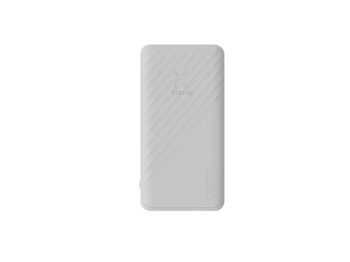Xtorm XG2100 Go2 Power Bank 10000 mAh Blanco Ceniza - Batería Externa Portátil con Carga Rápida 15W, Doble Salida USB-C y USB-A, Compacto y Ligero para Smartphone, Tableta