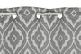 DKD Home Decor Cortina de Poliéster Bicolor 140x260 con 8 Anillas