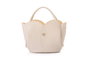 Lucky Bees Bolsa de Hombro Crema Cuero de Polivinilo