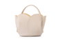 Lucky Bees Bolsa de Hombro Crema Cuero de Polivinilo