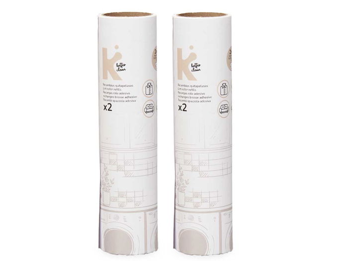 Arte Regal Recambios Quitapelusa 2 Unidades 60 Hojas Rollo 19 cm (Set de 24) Arte Regal Recambios Quitapelusa 2 Unidades 60 Hojas Rollo 19 cm (Set de 24)