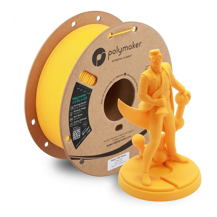 Polmask HT-PLA-GF Filamento 1,75mm Amarillo 1kg Polmask HT-PLA-GF Filamento 1,75mm Amarillo 1kg