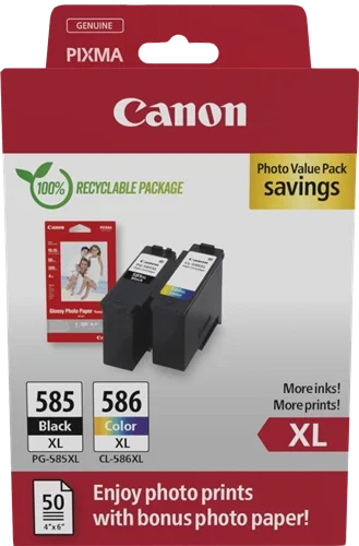Canon Cartucho de Tinta CL-586 Tricolor