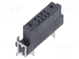 HARTING Conector de datos har-flex® Hybrid 10 pines (2+8) SMT/THT 90°